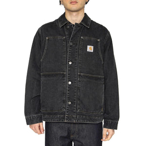 OG Double Front Jacket Black - Giacca Denim Jeans Uomo Nera I034866.8906  CARHARTT WIP 