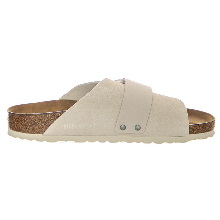 Kyoto antique white, Suede Leather/Nubuck - Sandali Uomo Bianchi 1024526  BIRKENSTOCK 