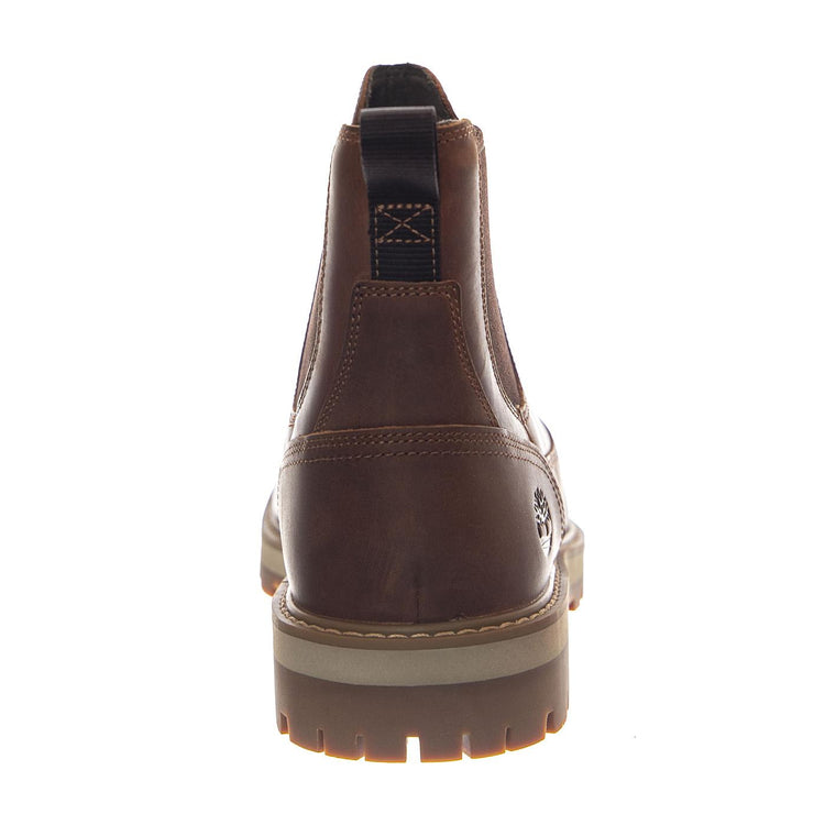 Britton Road Mid Chelsea Boot -- Stivali Uomo Rust Medio Pelle Full Grain TB0A6A4W EM61 TIMBERLAND 