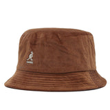 Cord Bucket Wood - Sombrero de Pescador Marrón ACCESORIOS KANGOL