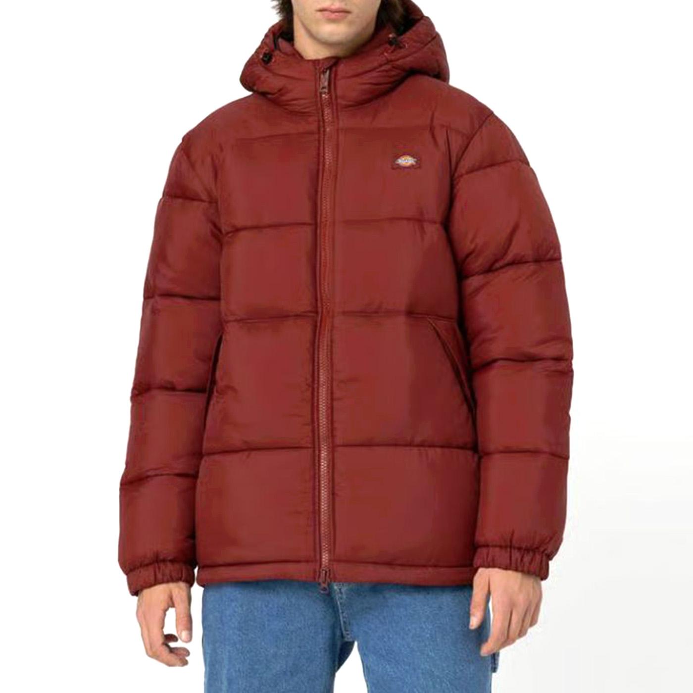 WALDENBURG HOODED JACKET FIRED BRICK - Giacca con Cappuccio Uomo Marrone DK0A4YEYG041 . DICKIES 