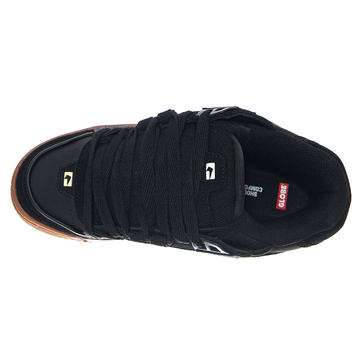 Sabre Onyx/Gum - Scarpe Stringate Uomo Nere GBSABR 20634 GLOBE 