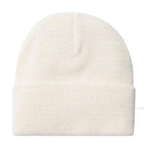 Chase Beanie Wax / Gold - Cappellino a Cuffia Bianco I026222.0SHXX  CARHARTT WIP 