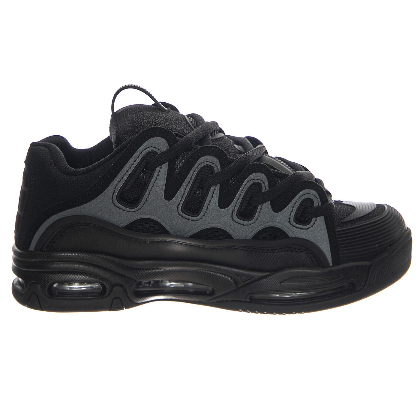 D3 2001 Foowear Black / Black / Black - Scarpe Uomo Nere 1141-OS001236 . OSIRIS 