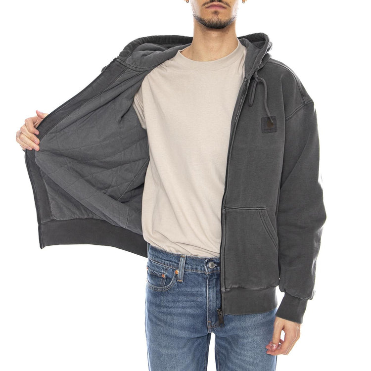 Hooded Vista Jacket Black -- Giacca con Cappuccio Uomo Nera I029524.89GD . CARHARTT WIP 
