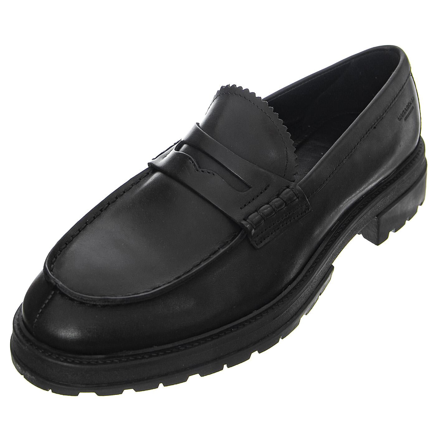Johnny 2.0 Cow Leather Black - Mocassini Uomo Neri VBM5479-301-20  VAGABOND 