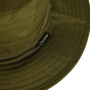Longhall Bucket Hat Dark Olive - Cappello Verde MHA0939 OL91 BARBOUR 