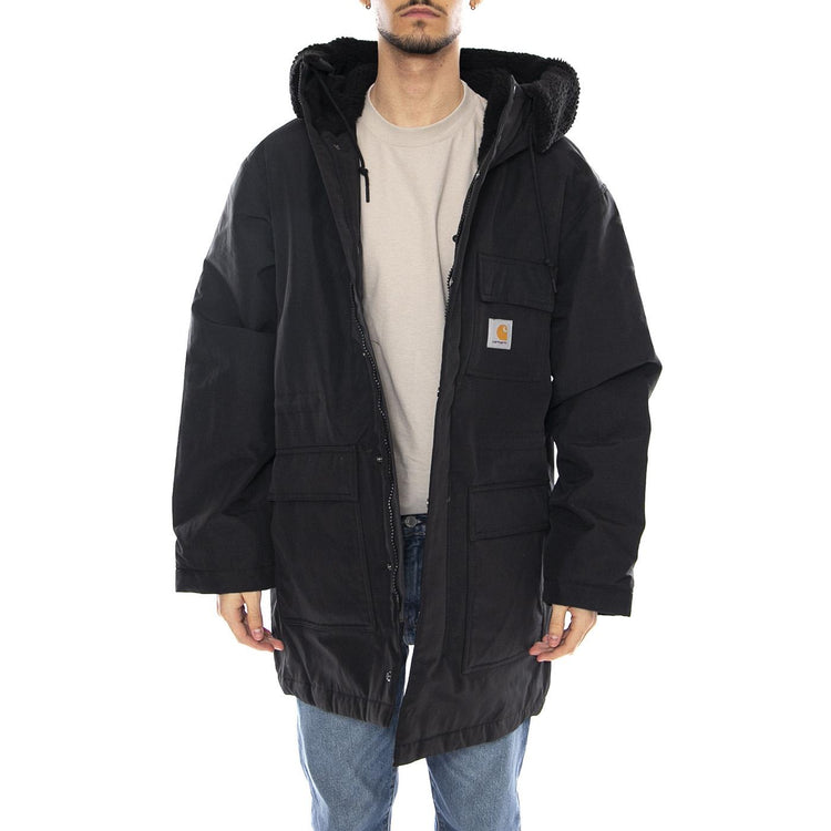 Siberia Parka Black -- Parka Uomo Nero I035365.89XX . CARHARTT WIP 