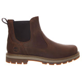 Britton Road Mid Chelsea Boot -- Botas Chelsea para Hombre Rust Medio Piel Full Grain Hombre TIMBERLAND