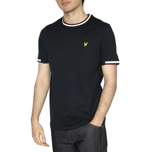Half Tipped T-Shirt Dark Navy - Maglietta Girocollo Uomo Blu TS2210V-Z271  LYLE & SCOTT 