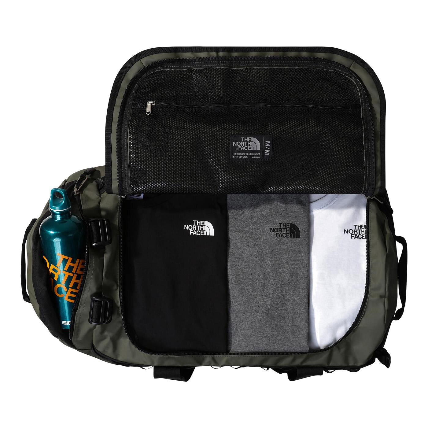 Base Camp Duffel Medium New Taupe Green / TNF Black - Borsa da Viaggio Verde NF0A52SA4WC1 . THE NORTH FACE 
