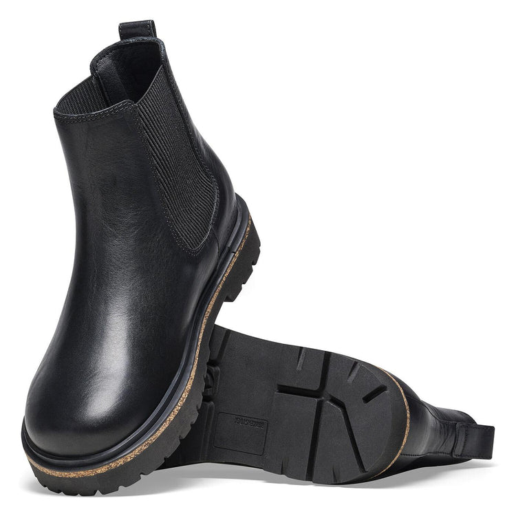 Highwood Slip On Women Black Natural Leather Boots - Stivaletti Donna Neri 1025781  BIRKENSTOCK 