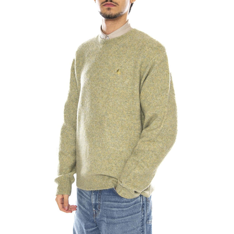 Curtis Sweater Tangled Brass - Maglione Girocollo Uomo Beige I035394.3D9XX . CARHARTT WIP 