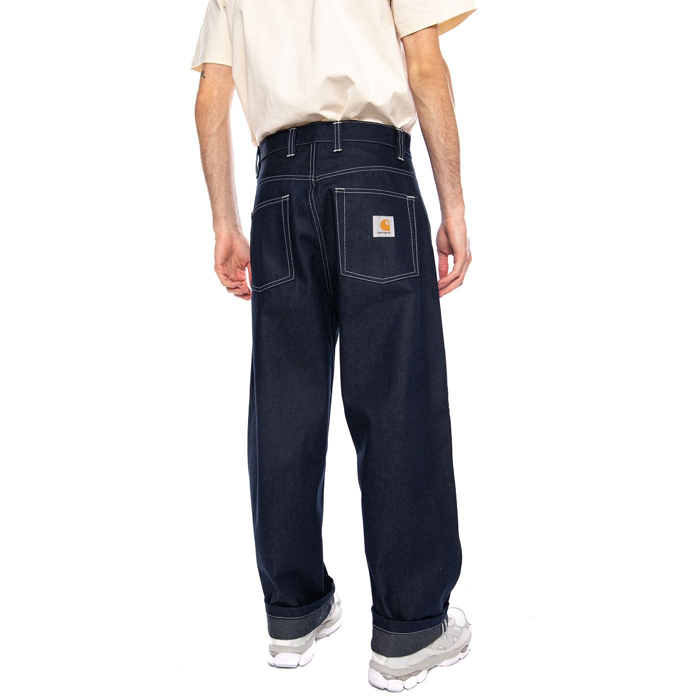 Brandon Pant Blue - Pantaloni Denim Jeans Uomo Blu I036544 0101 CARHARTT WIP 