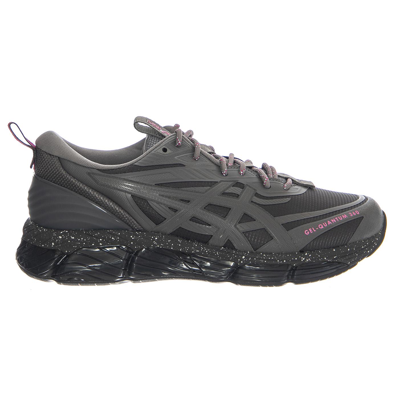 GEL-QUANTUM 360 VIII UTILITY Obsidian Grey / Black - Scarpe Stringate Uomo Nere 1203A471-025 . ASICS 