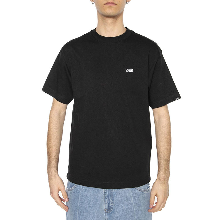 Left Chest II Loose SS Black - Maglietta Girocollo Uomo Nera VN000P1PBLK1  VANS 