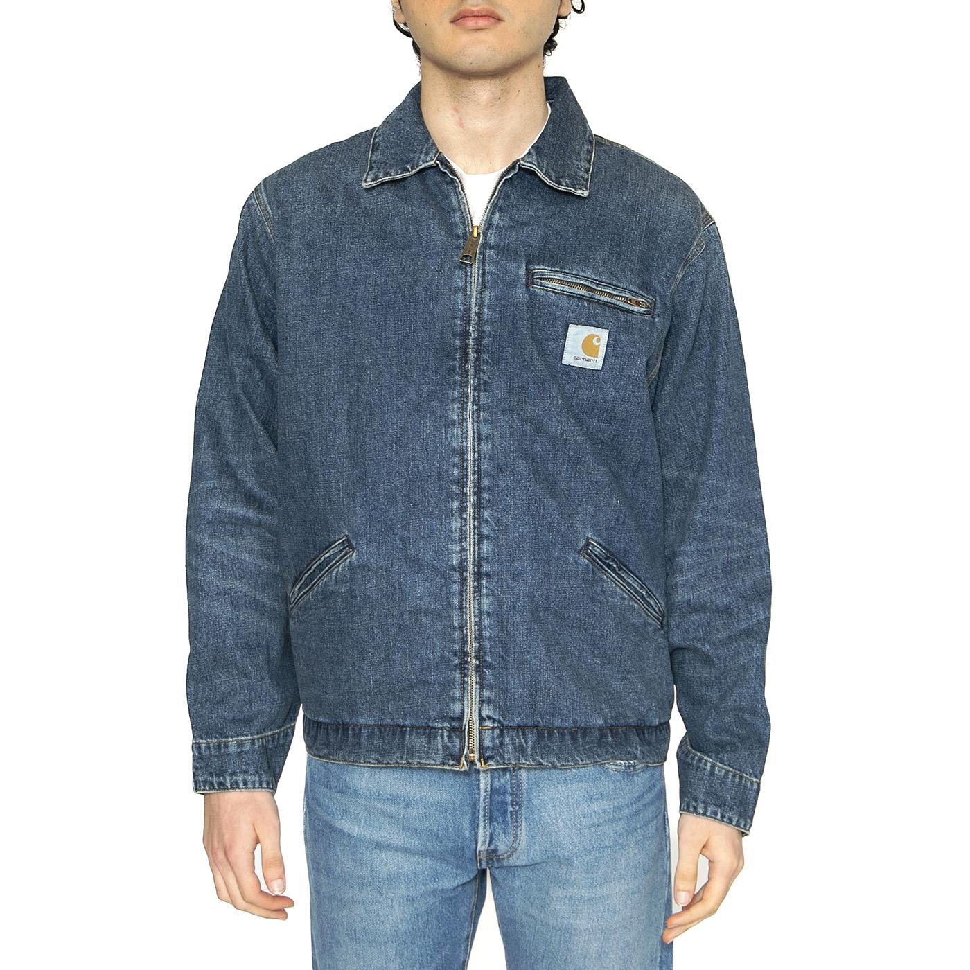 OG Detroit Jacket Blue - Giacca Denim Jeans Uomo Blu I034870.014L  CARHARTT WIP 