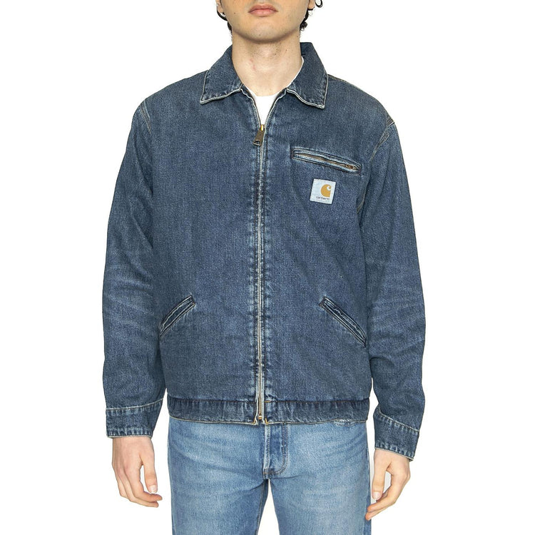 OG Detroit Jacket Blue - Giacca Denim Jeans Uomo Blu I034870.014L  CARHARTT WIP 