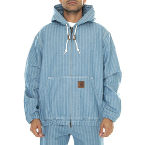 Menard Jacket Blue rinsed - Giacca Uomo Blu I033574.0102  CARHARTT WIP 