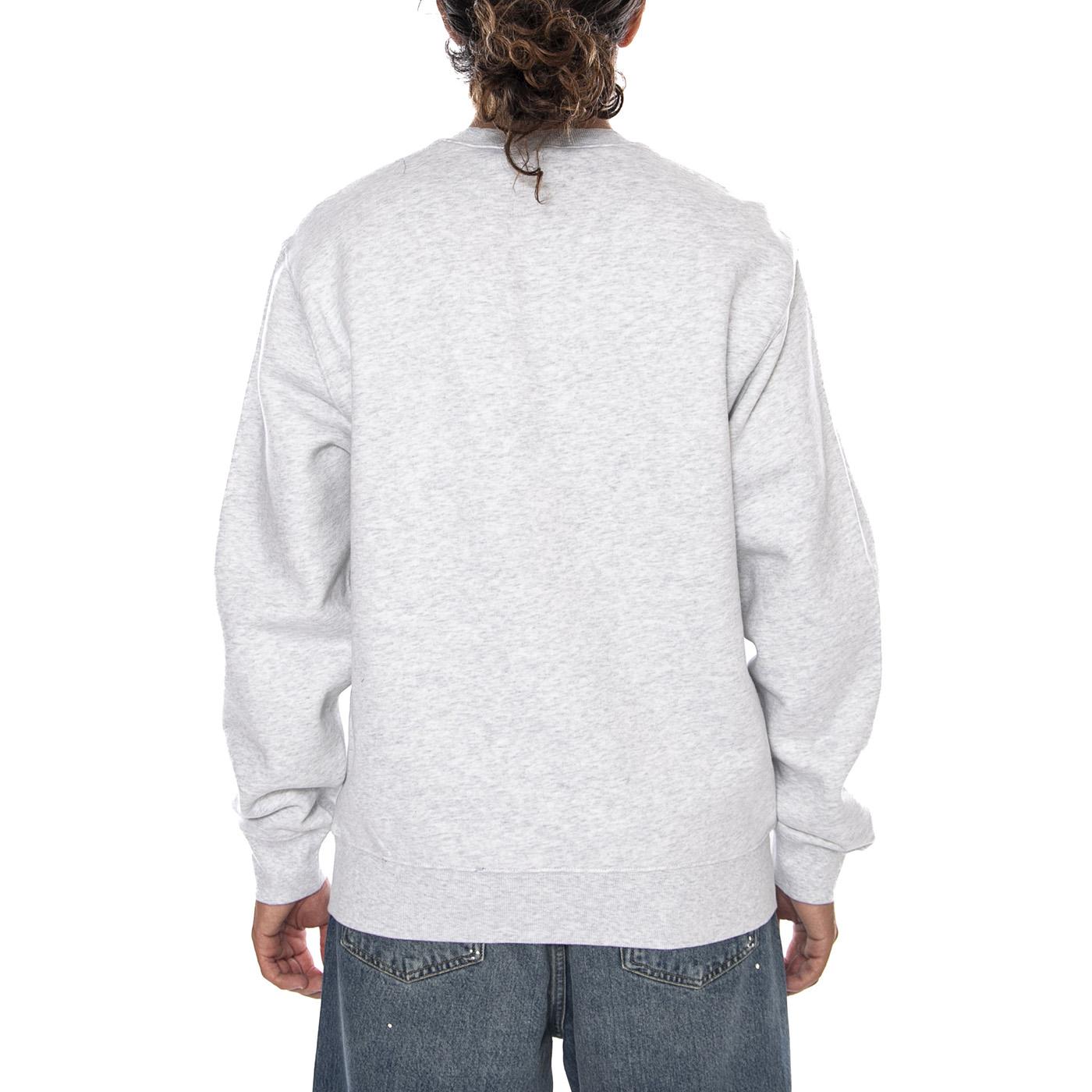 PINBALL SWEAT ASH HEATHER - Felpa Girocollo Uomo Grigia I036912 482XX CARHARTT WIP 