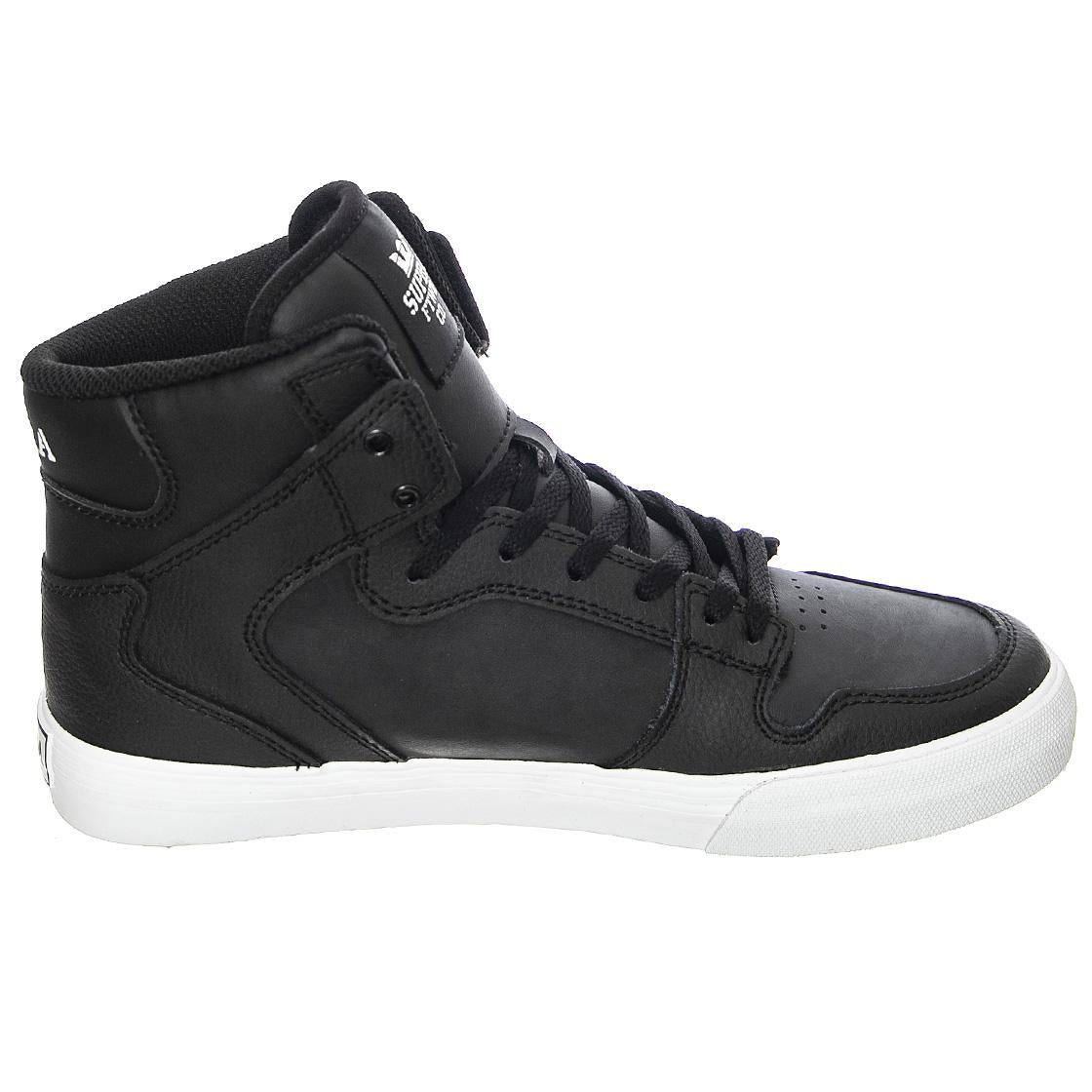 Kids Vaider - Scarpe Stringate Profilo Alto Bambino Nere 58203-002  SUPRA 
