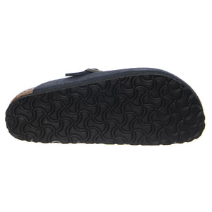 Boston New Navy, Suede Leather - Sandali Uomo Blu 1030902 . BIRKENSTOCK 