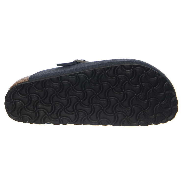 Boston New Navy, Suede Leather - Sandali Uomo Blu 1030902 . BIRKENSTOCK 
