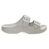 Saturday Metallic Buckle Sndl Grey - Sandalias Mujer Grises Mujer CROCS