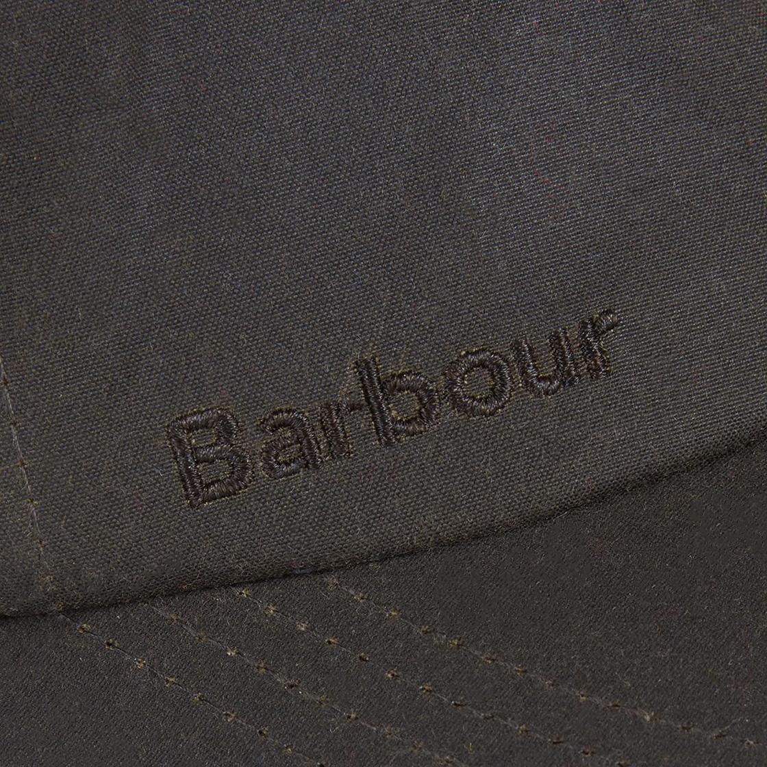 Wax Sports Cap Olive - Cappellino con Visiera Marrone FW22-MHA0005-OL71 . BARBOUR 