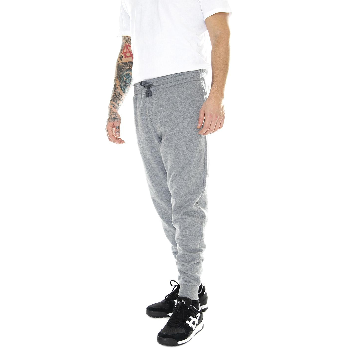 UA Rival Fleece Joggers Grey - Pantaloni Uomo Grigi 77-1379774-25  UNDER ARMOUR 