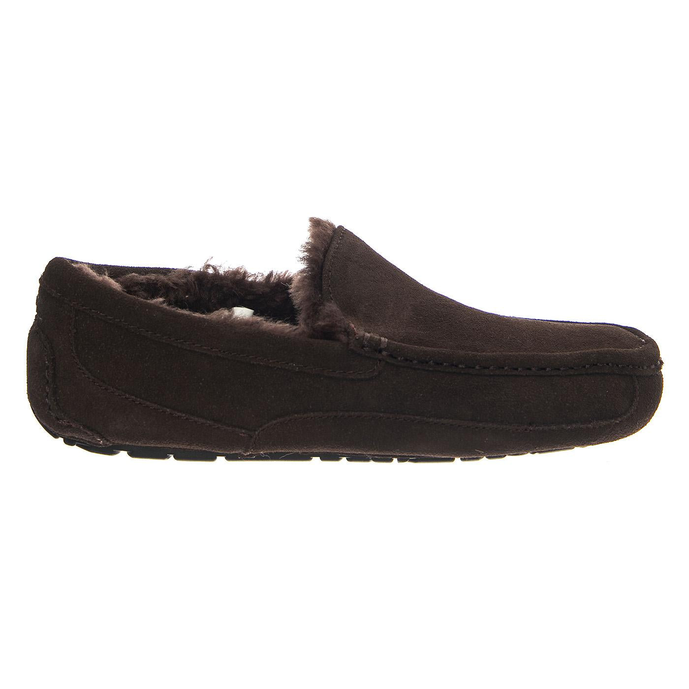 UGG M Ascot Dusted Cocoa - Mocassini Uomo in Pelle Scamosciata Marroni 1101110M DDC UGG 