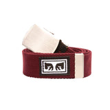 Big Boy Web Belt Burgundy - Cinturón Multicolor / Burdeos Hombre OBEY