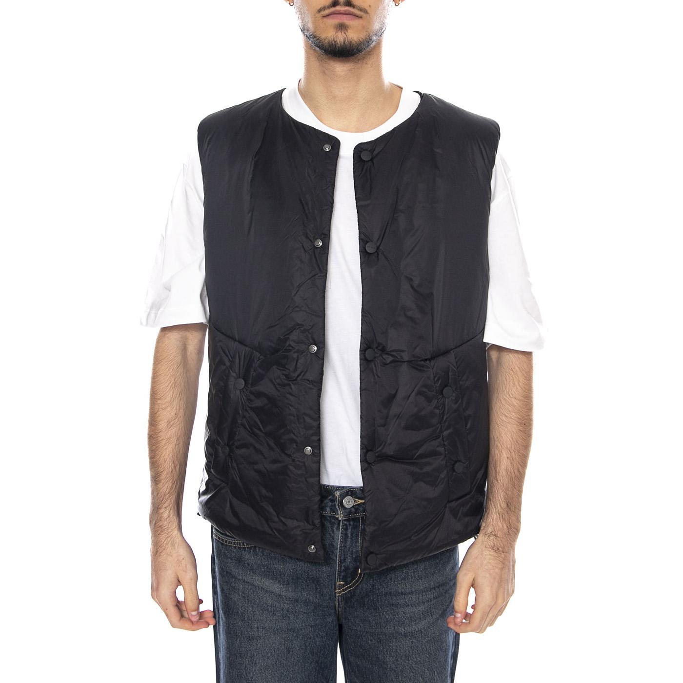 Base Padding Vest Black - Giacca Smanicata Uomo Nera OGJ025-BLACK . OFF GRID 