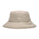 Obey Insulated Bucket Hat Silver Grey - Bucket Hat Gris Hombre OBEY