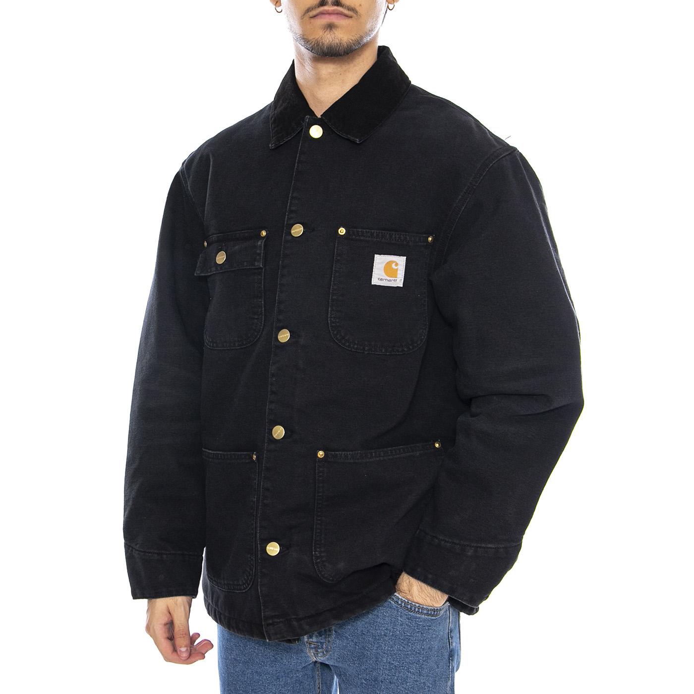OD Detroit Chore Coat Black / Black - Giacca Uomo Nera I035613.00E4O . CARHARTT WIP 