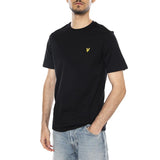 PLAIN T-SHIRT JET BLACK - Camiseta Cuello Redondo Hombre Negro Hombre LYLE & SCOTT
