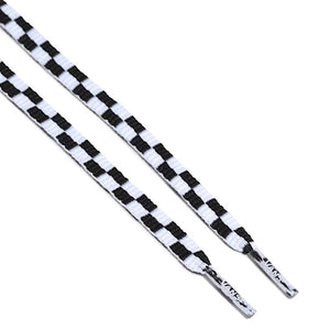 MN VANS LACES 36" BLACK/WHITE - Lacci Vans Bianco Nero VN000XZYY281 . VANS 