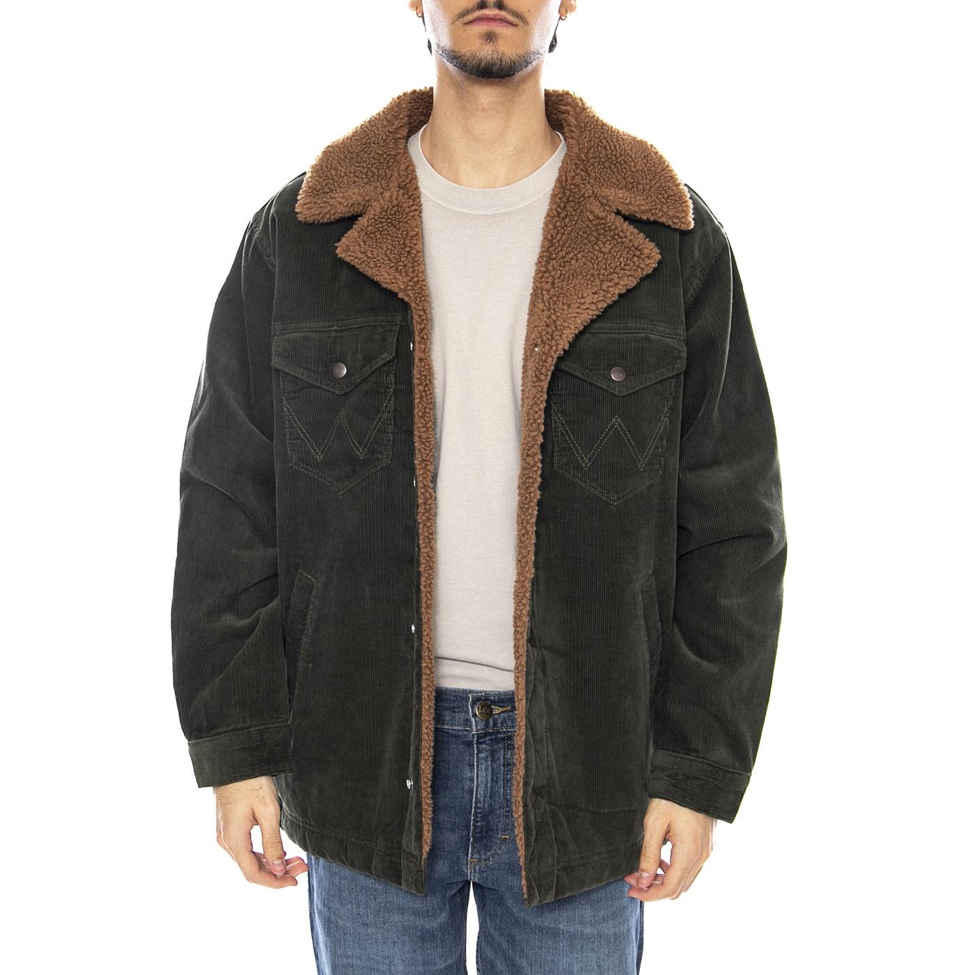 Wrange Coat Forest Night Wrangler - Giacca Uomo Verde 112371443 . WRANGLER 