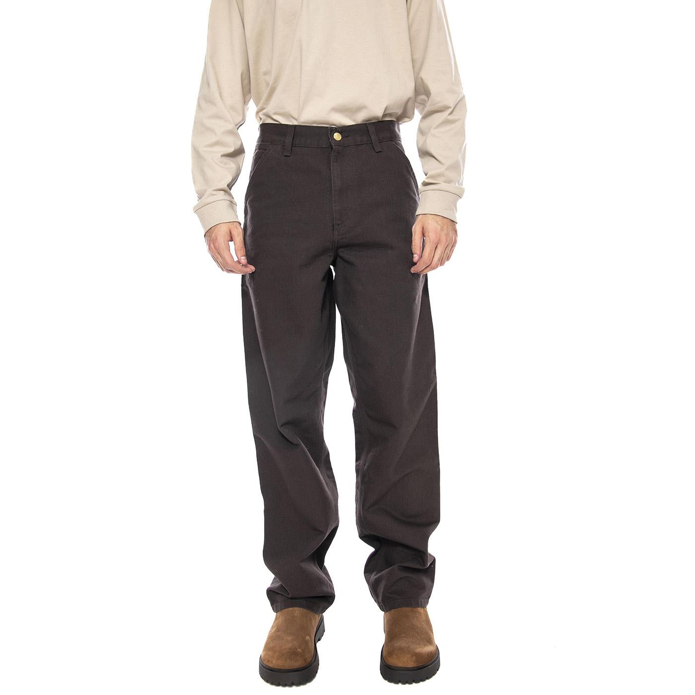 Single Knee Pant Tobacco - Pantaloni Uomo Marroni I031497.4702 . CARHARTT WIP 