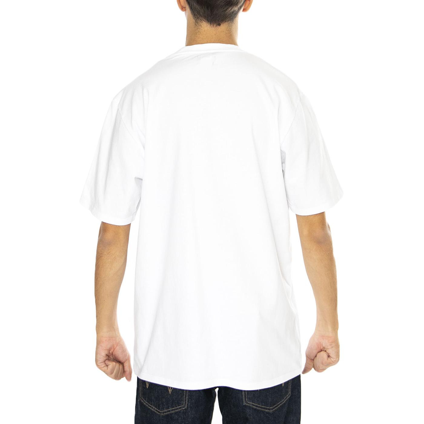 Japanese Sun T-Shirt White - Maglietta Girocollo Uomo Bianca I025020.03-02.67 . EDWIN 