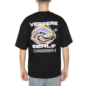 Hypno T-Shirt Black - Maglietta Girocollo Uomo Nera VER-T287-BLK  VERTERE BERLIN 