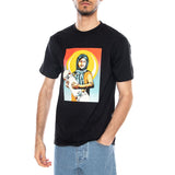Skateistan / Obey Tee - Camiseta Cuello Redondo Hombre Negro  Hombre OBEY