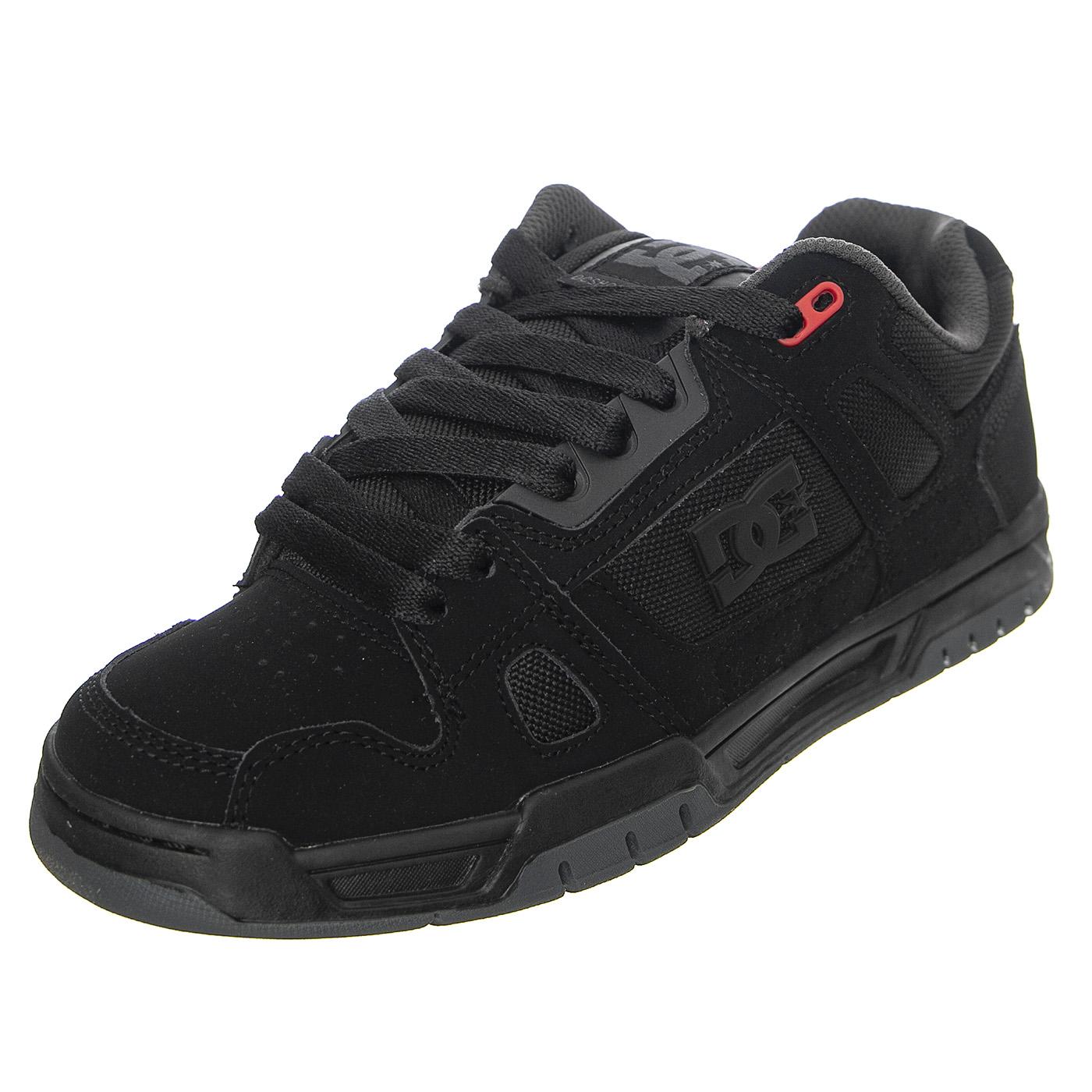 DC Shoes Stag BYR - Scarpe Stringate Profilo Basso Uomo Nere 320188-BYR  DC 