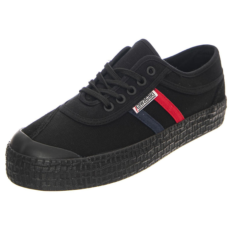 Retro 3.0 Black Solid - Scarpe Stringate Profilo Basso Donna Nere KWS232428-1001S  KAWASAKI 