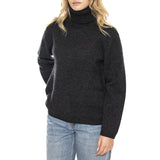 Erelin Linen Charcoal -- Jersey Cuello Alto Mujer Gris Mujer ELVINE