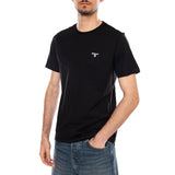 ESSENTIAL SPORTS TEE BLACK - Camiseta Cuello Redondo Hombre Negro Hombre BARBOUR