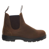 585 Chelsea Boot Piel Nubuck Encerada Teak - Botas Unisex Marrones Hombre BLUNDSTONE
