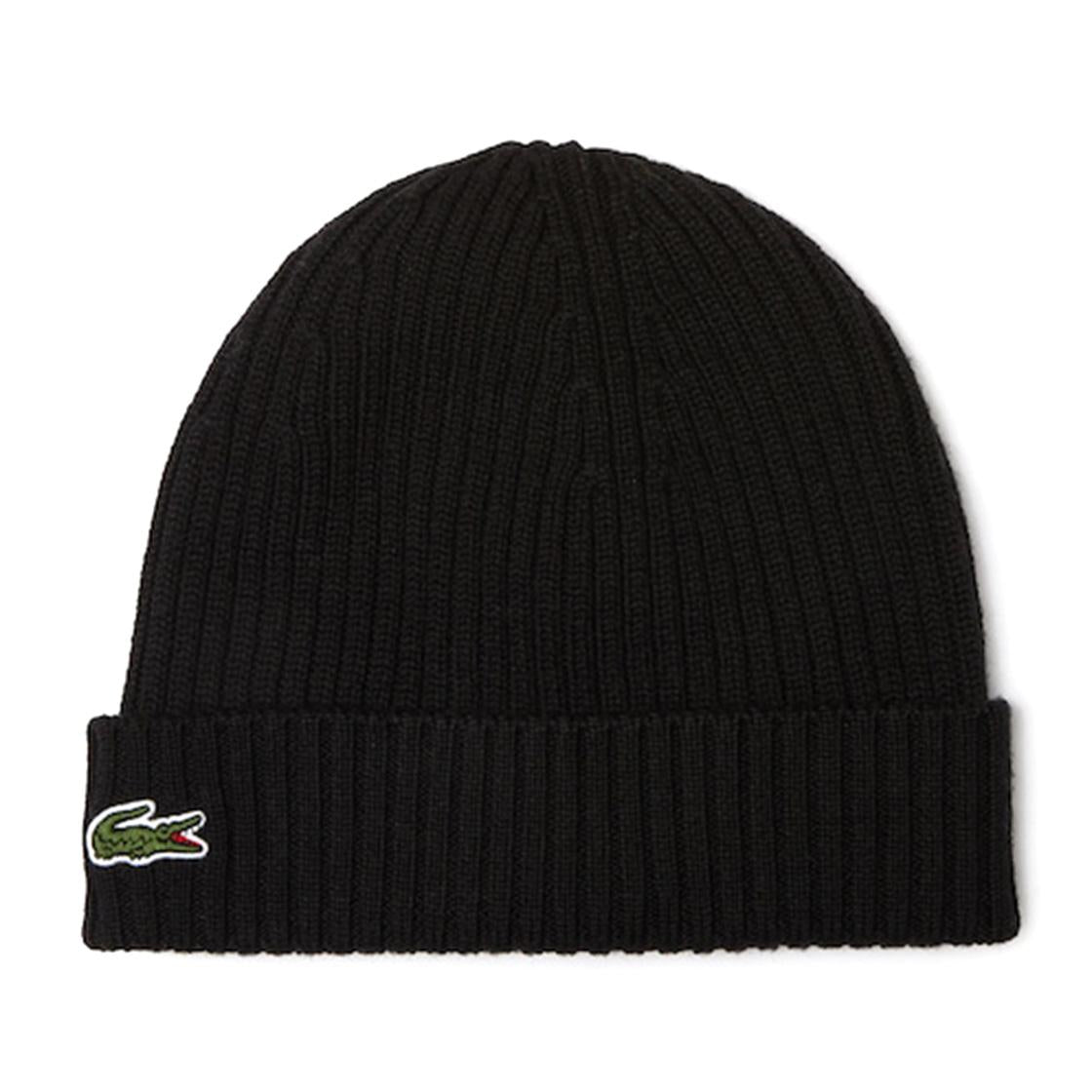 Berretto-031 - Cappellino a Cuffia Nero RB0001-031 . LACOSTE 
