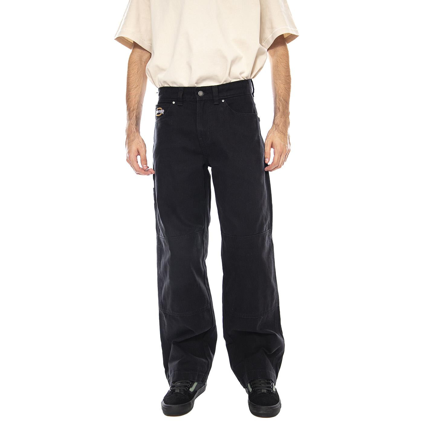 THRASHER X DICKIES Pant Black - Pantaloni Uomo Neri DK0A88OPBLK1 . DICKIES 