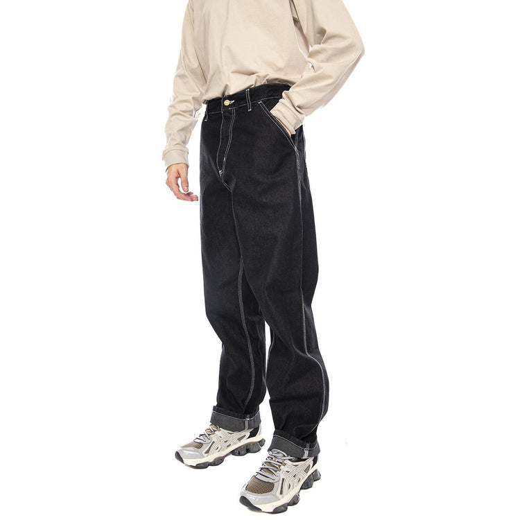 Simple Pant Black One Wash - Pantaloni Denim Jeans Uomo Neri I022947-892Y  CARHARTT WIP 